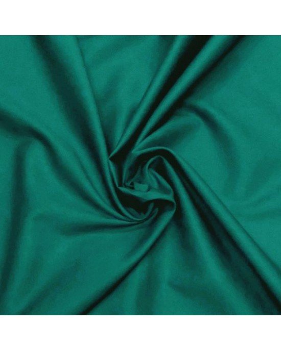 Tecido Tricoline Silky Lisa cor - 5586 (Verde Petro)